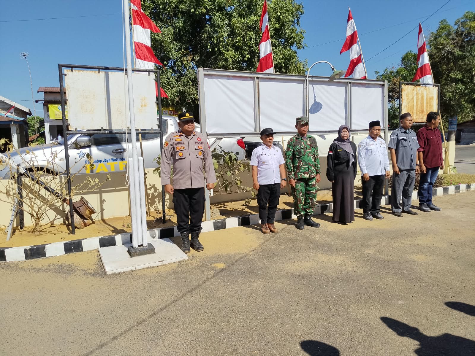 Cegah Karhutla Meluas, Polsek Kurau Perkuat Kesiapan Personel dan Sinergi Lintas Sektor